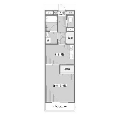 東京都練馬区旭丘２丁目 賃貸マンション 1K