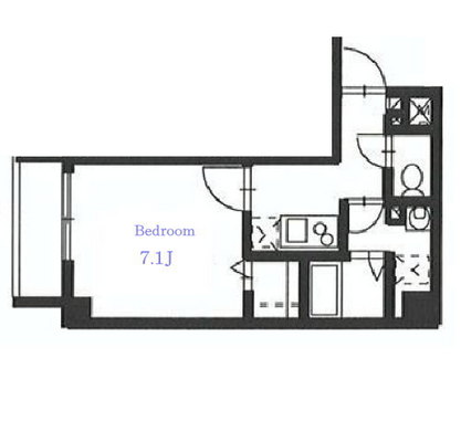 小竹向原賃貸マンション・1K