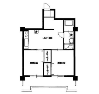 東京都板橋区小茂根１丁目 賃貸マンション 2LDK