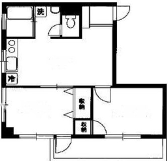 東京都板橋区向原１丁目 賃貸マンション 2DK