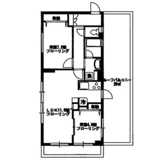 東京都板橋区向原２丁目 賃貸マンション 2LDK