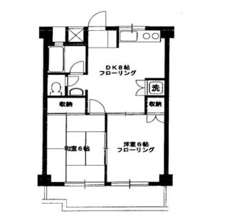 東京都板橋区向原１丁目 賃貸マンション 2DK