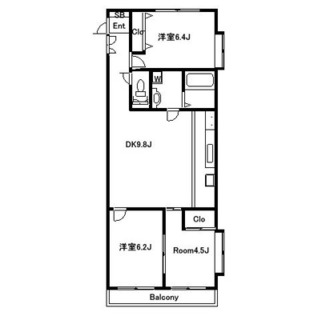 東京都板橋区小茂根１丁目 賃貸マンション 3DK