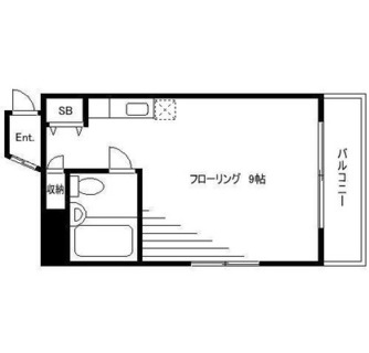 東京都豊島区千早４丁目 賃貸マンション 1R