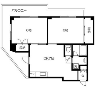 東京都板橋区向原２丁目 賃貸マンション 2DK