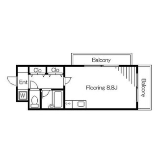 東京都練馬区小竹町２丁目 賃貸マンション 1R