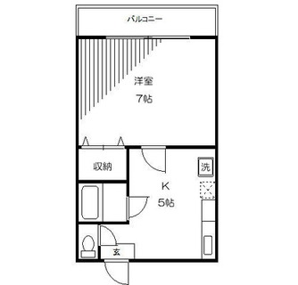 東京都板橋区小茂根５丁目 賃貸マンション 1K