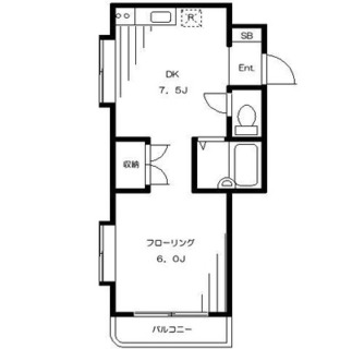 東京都板橋区小茂根１丁目 賃貸マンション 1DK