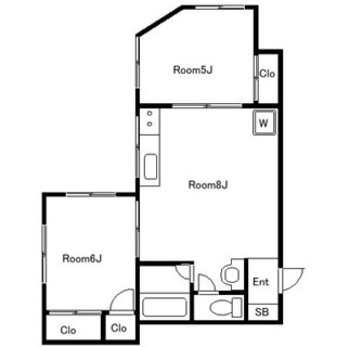 東京都板橋区向原２丁目 賃貸マンション 2DK