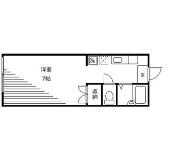 東京都練馬区小竹町１丁目 賃貸アパート 1R