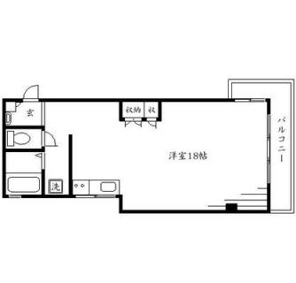 東京都板橋区向原３丁目 賃貸マンション 1R