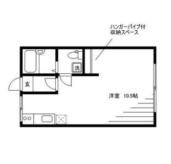 東京都練馬区小竹町２丁目 賃貸アパート 1R