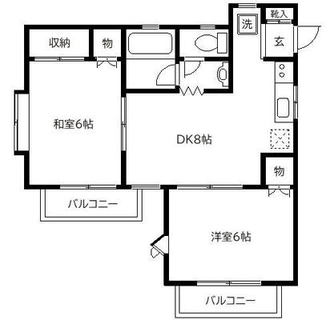 東京都板橋区向原１丁目 賃貸アパート 2DK