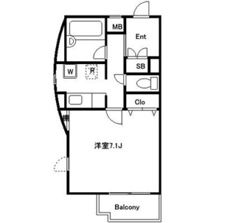 東京都板橋区向原２丁目 賃貸マンション 1K