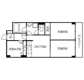 東京都板橋区向原１丁目 賃貸マンション 3DK