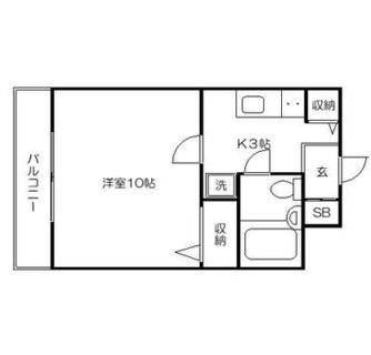 東京都練馬区小竹町２丁目 賃貸マンション 1K