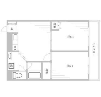 東京都板橋区小茂根４丁目 賃貸マンション 2DK